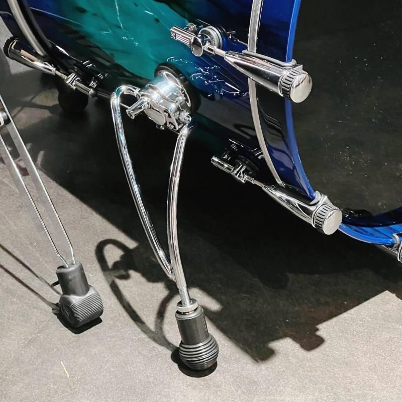 SONOR SQ2 System Beech Vintage 4pc Drum Kit - Green Lacquer over Blue Burst Finish with African Marble [BD22，TT10&12，FT16]【特注品】【店頭展示特価品】 画像3