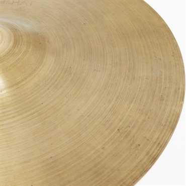 Zildjian 【創業50周年大決算SALE】 VINTAGE 1950s A Zildjian HiHat 12 Pair [Late 50s Small Stamp/Top:530g Bottom:608g] 値下げしました！ 画像5