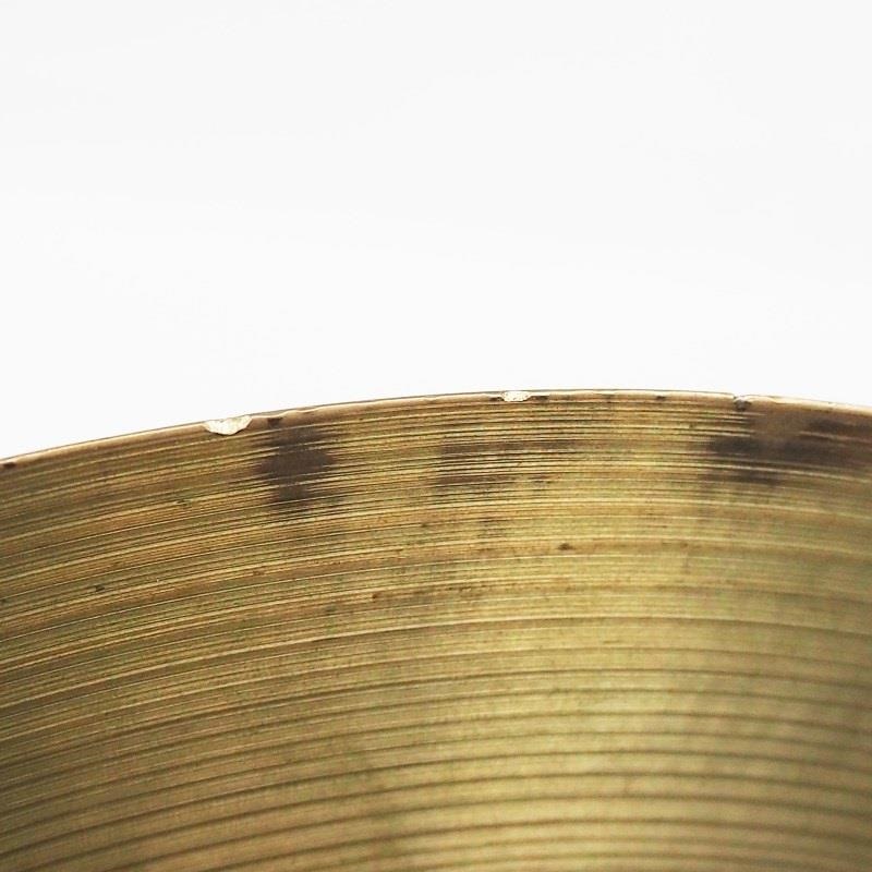 Zildjian 【創業50周年大決算SALE】 VINTAGE 1950s A Zildjian HiHat 12 Pair [Late 50s Small Stamp/Top:530g Bottom:608g] 値下げしました！ 画像10
