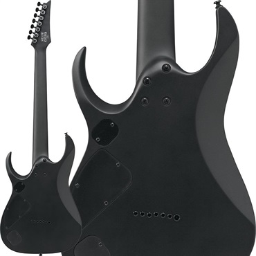 Ibanez IRON LABEL RGDRB71-BKF (Black Flat) [SPOT MODEL] 画像1