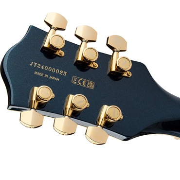GRETSCH Professional Collection Broadkaster Jr. LX Center Block with String-Thru Bigsby （Midnight Sapphire／Ebony） 画像5