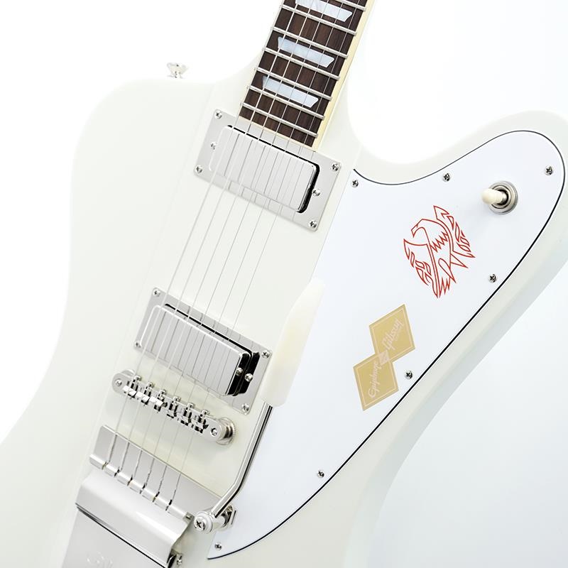 Epiphone Inspired by Gibson Custom Shop 1963 Firebird V Reissue with Maestro Vibrola (Polaris White) 画像3