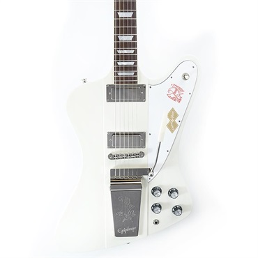 Epiphone Inspired by Gibson Custom Shop 1963 Firebird V Reissue with Maestro Vibrola (Polaris White) 画像10