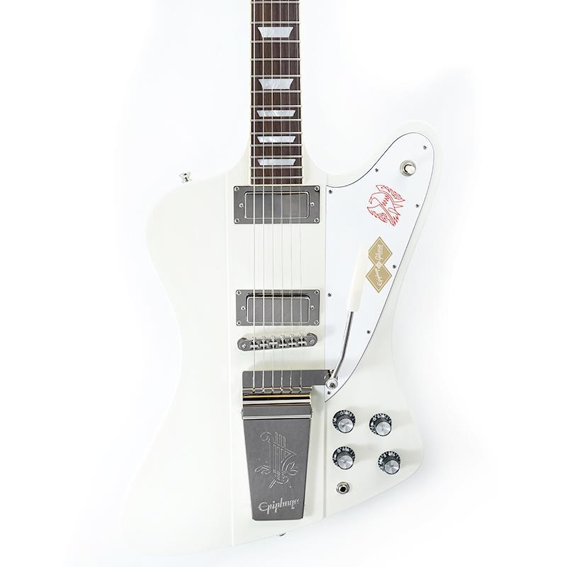 Epiphone Inspired by Gibson Custom Shop 1963 Firebird V Reissue with Maestro Vibrola (Polaris White) 画像10