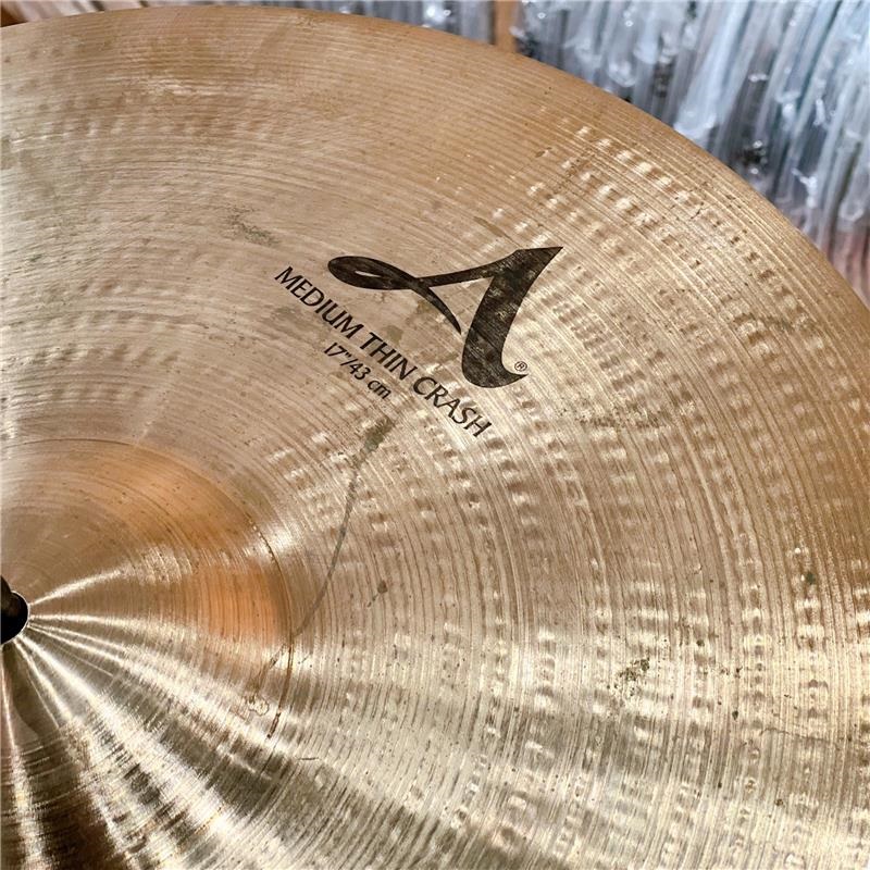 Zildjian USED 中古 A Zildjian Medium Thin Crash 17 [NAZL17C.MT][1355g] 画像2