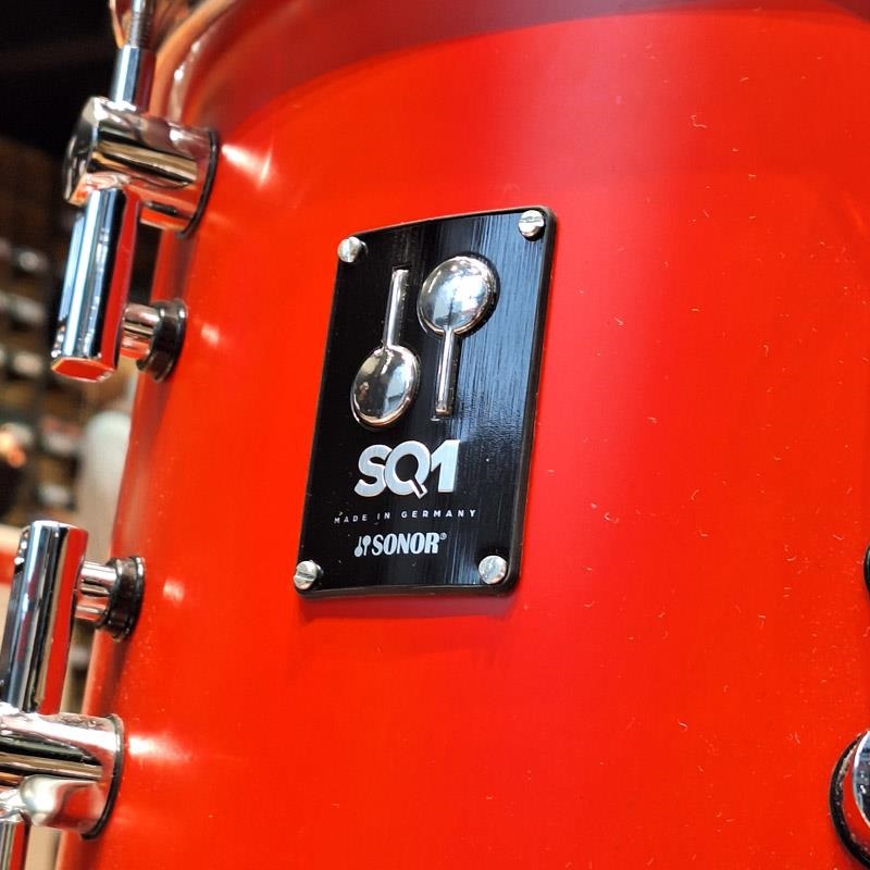SONOR USED 中古 SQ1 Series 4pc Drum kit [BD22，FT16，TT12＆10/Hot Rod Red][ドラムケース付属] 画像3