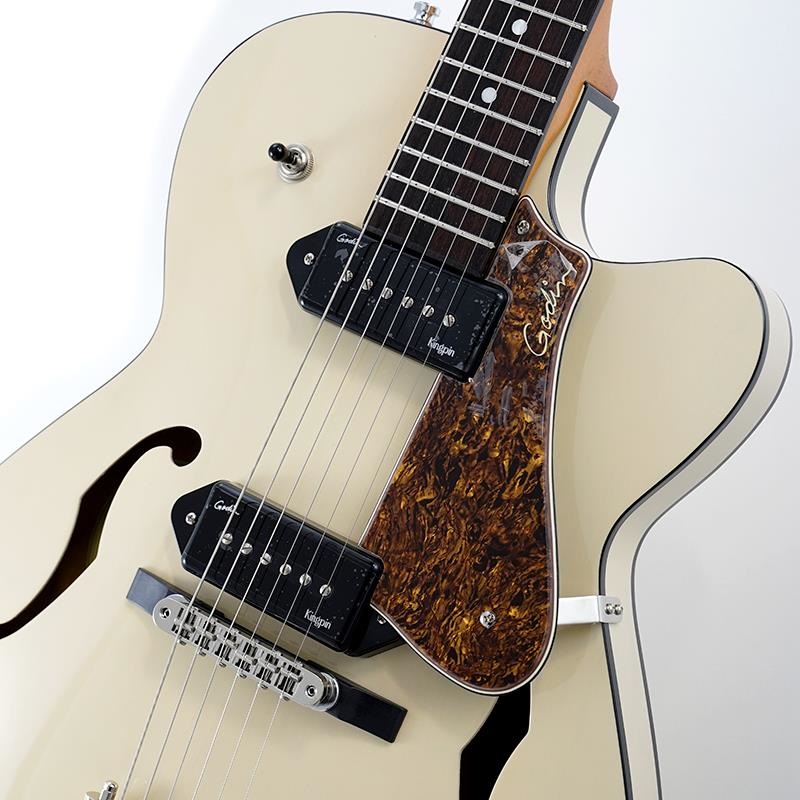 Godin 5th Avenue TL Kingpin P90 Trans Cream HG 展示特価 画像3