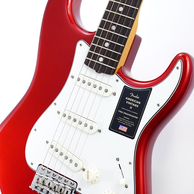 Fender USA American Vintage II 1965 Stratocaster (Candy Apple Red/Round-Lam Rosewood) 画像3