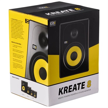 KRK 【夏先取り大特価セール】KREATE 8 STUDIO MONITOR (ペア) (ケーアールケー)(スタジオモニター)(スピーカー) 画像1