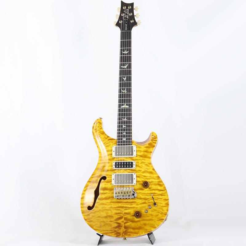 P.R.S. Ikebe 50th Anniversary Wood Library Special Semi-Hollow (Honey Gold) [SN.0401647] 画像1