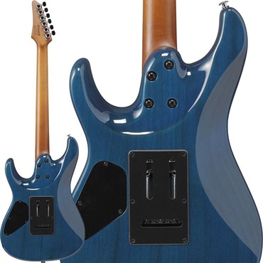Ibanez AZ Standard AZ24S1F-TXB (Transparent Turquoise Burst) 画像1