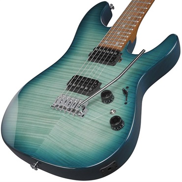 Ibanez AZ Standard AZ24S1F-TXB (Transparent Turquoise Burst) 画像2
