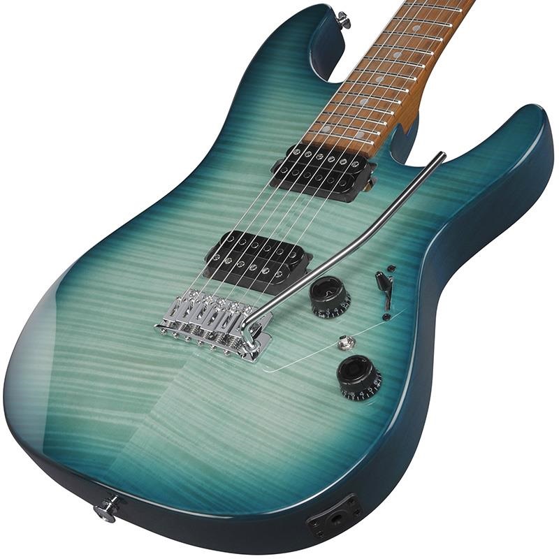 Ibanez AZ Standard AZ24S1F-TXB (Transparent Turquoise Burst) 画像2