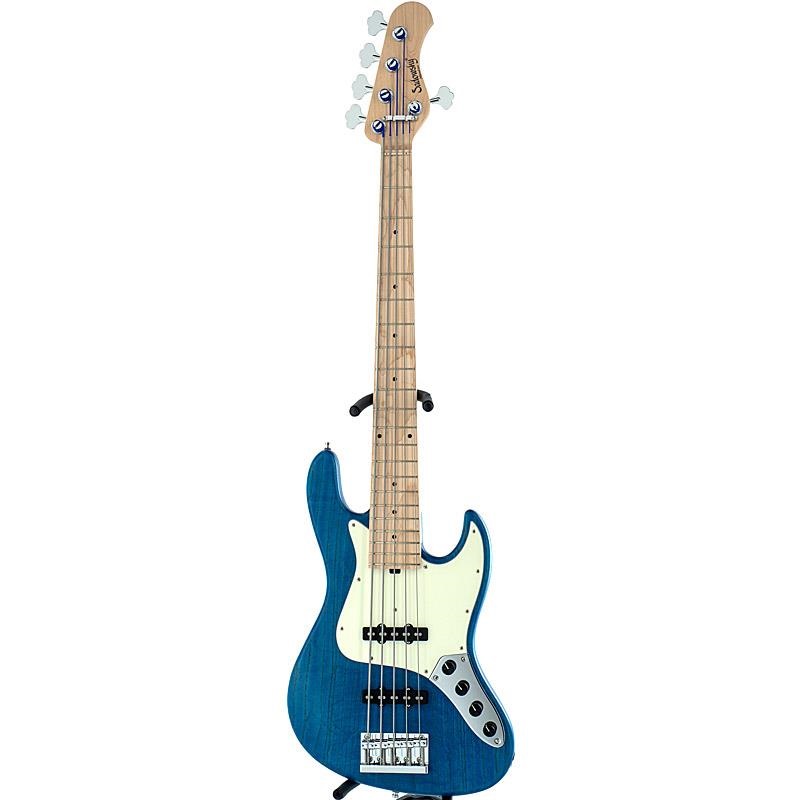 Sadowsky Guitars MetroLine 21-Fret Vintage J/J Bass Ash 5st (BLT STN) 画像1