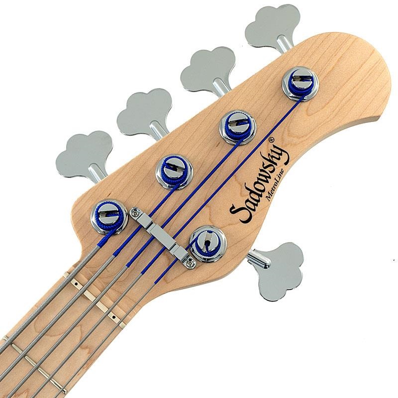 Sadowsky Guitars MetroLine 21-Fret Vintage J/J Bass Ash 5st (BLT STN) 画像3