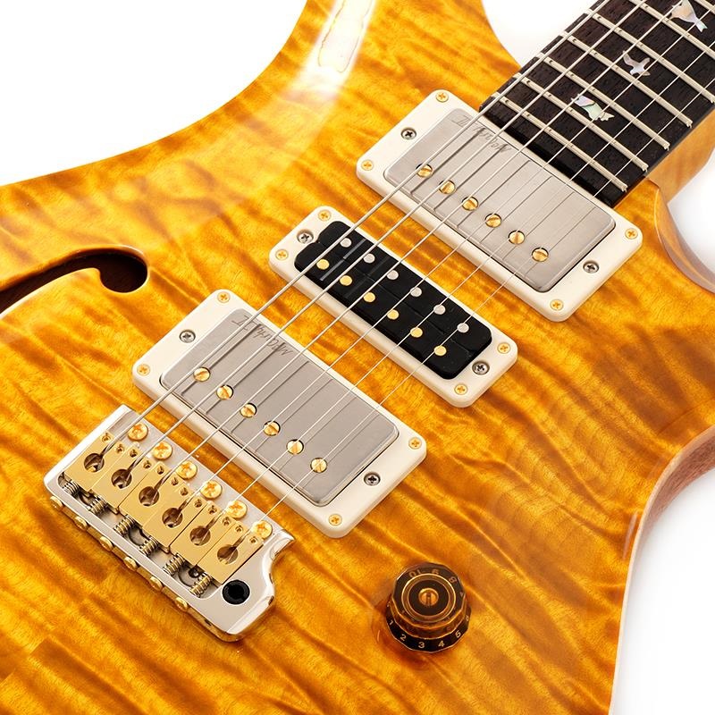 P.R.S. Ikebe 50th Anniversary Wood Library Special Semi-Hollow (Honey Gold) SN.0401646 画像3