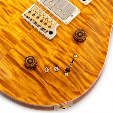 P.R.S. Ikebe 50th Anniversary Wood Library Special Semi-Hollow (Honey Gold) SN.0401646 画像4