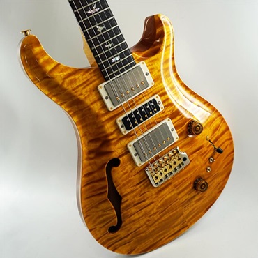 P.R.S. Ikebe 50th Anniversary Wood Library Special Semi-Hollow (Honey Gold) SN.0401646 画像10
