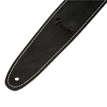Fender USA BALL GLOVE LEATHER STRAP BLACK 2.5INCH (0990607006) 画像1