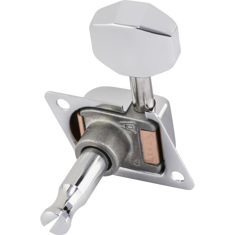 Fender USA 70S F STYLE STRATOCASTER/TELECASTER TUNING MACHINES CHROME(6) (0990822100) 画像2