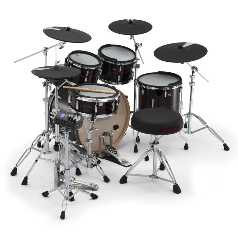 Pearl EMPP925S/C-SET #758 [e/MERGE PRO Complete Kit - Piano Black w/Red Stripe] 画像3