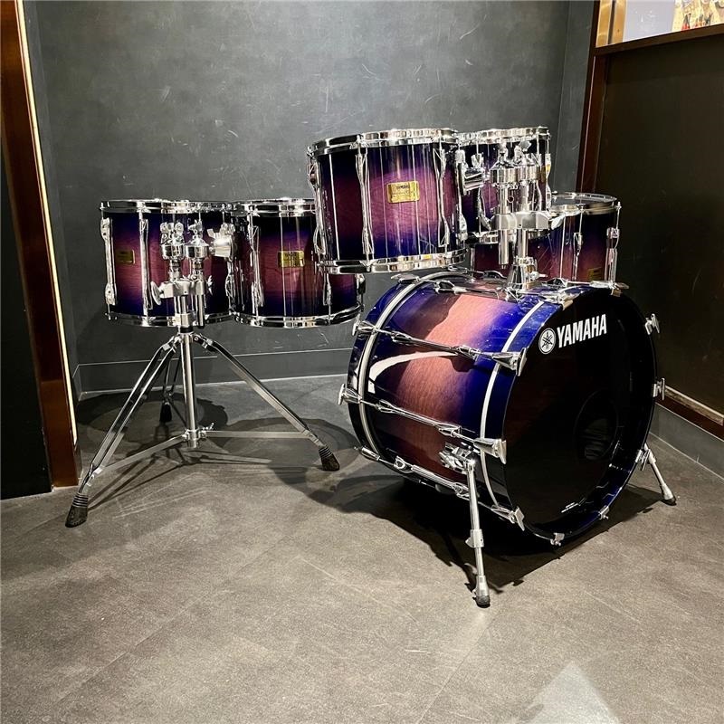 YAMAHA USED 中古 Recording Custom 20th Anniversary 6pc Drum Set [Made in Japan /Purple Burst] 【ソフトケース付属】 画像1