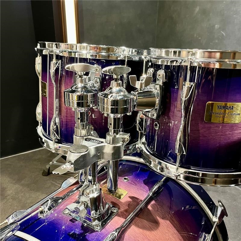 YAMAHA USED 中古 Recording Custom 20th Anniversary 6pc Drum Set [Made in Japan /Purple Burst] 【ソフトケース付属】 画像3