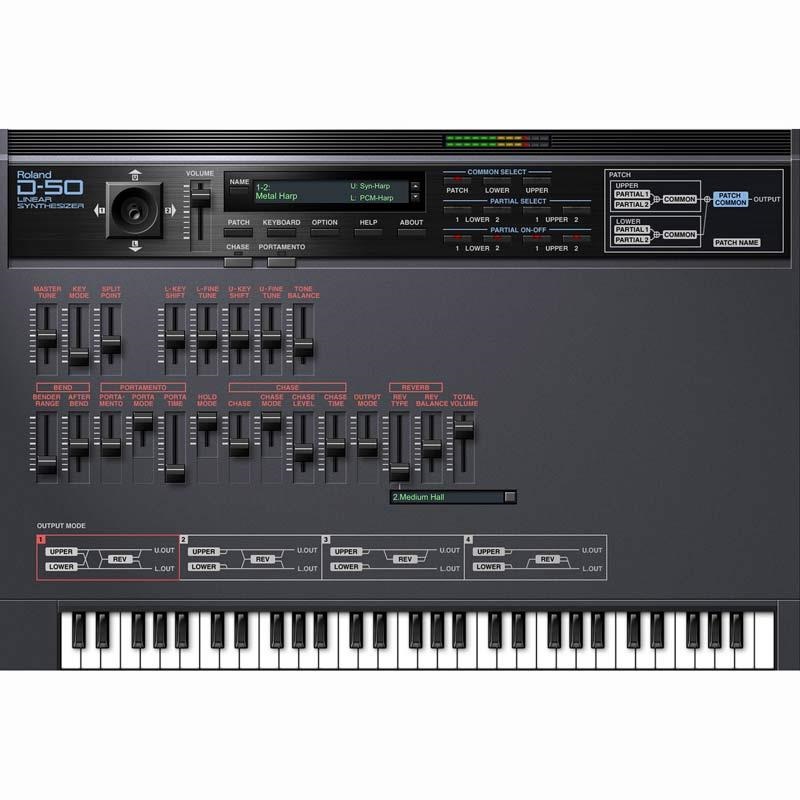 Roland D-50 Software Synthesizer [Lifetime Key] (ローランド)(ソフトシンセ)(オンライン納品) 画像4