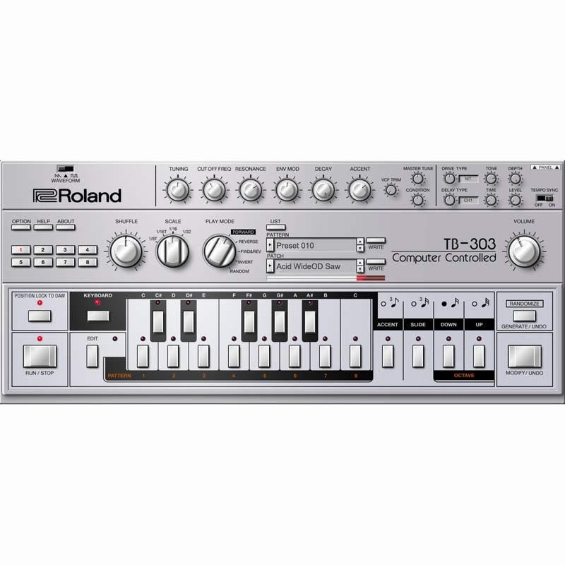 Roland TB-303 Software Bass Line [Lifetime Key] (ローランド)(ソフトシンセ)(オンライン納品) 画像1