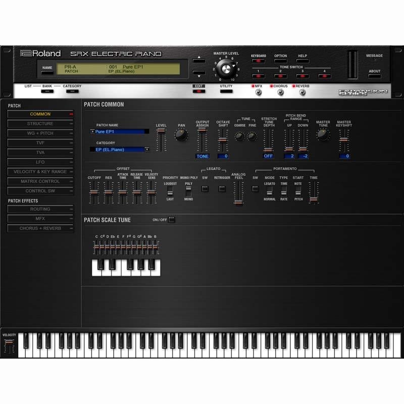 Roland SRX ELECTRIC PIANO Software Synthesizer [Lifetime Key] (ローランド)(ソフトシンセ)(オンライン納品)(2時間以内に納品) 画像2