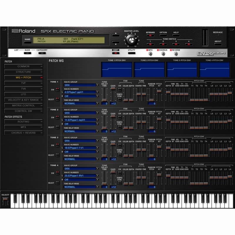 Roland SRX ELECTRIC PIANO Software Synthesizer [Lifetime Key] (ローランド)(ソフトシンセ)(オンライン納品)(2時間以内に納品) 画像4
