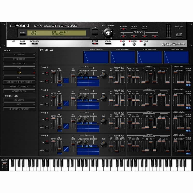 Roland SRX ELECTRIC PIANO Software Synthesizer [Lifetime Key] (ローランド)(ソフトシンセ)(オンライン納品)(2時間以内に納品) 画像5