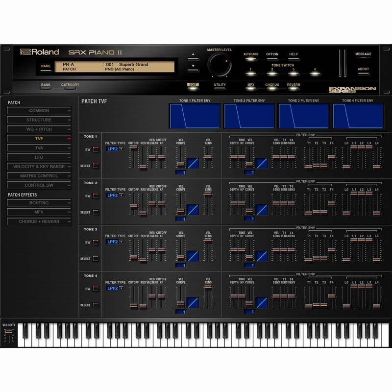 Roland SRX PIANO II Software Synthesizer [Lifetime Key] (ローランド)(ソフトシンセ)(オンライン納品) 画像3