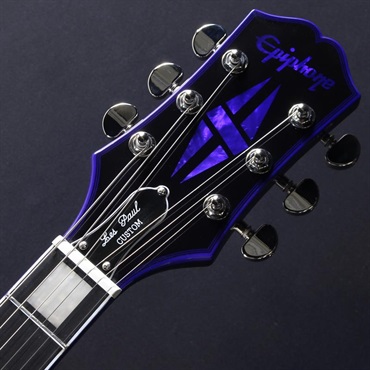 Epiphone Les Paul Custom Widow (Purple Burst)【Epiphoneピックケースプレゼント】 画像4