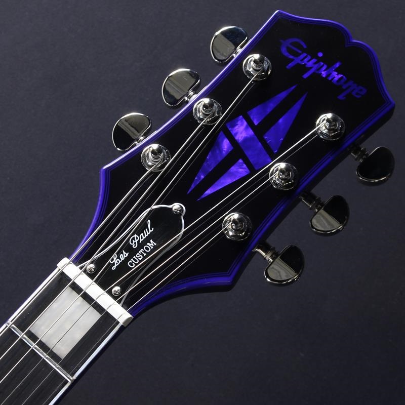 Epiphone Les Paul Custom Widow (Purple Burst)【Epiphoneピックケースプレゼント】 画像4