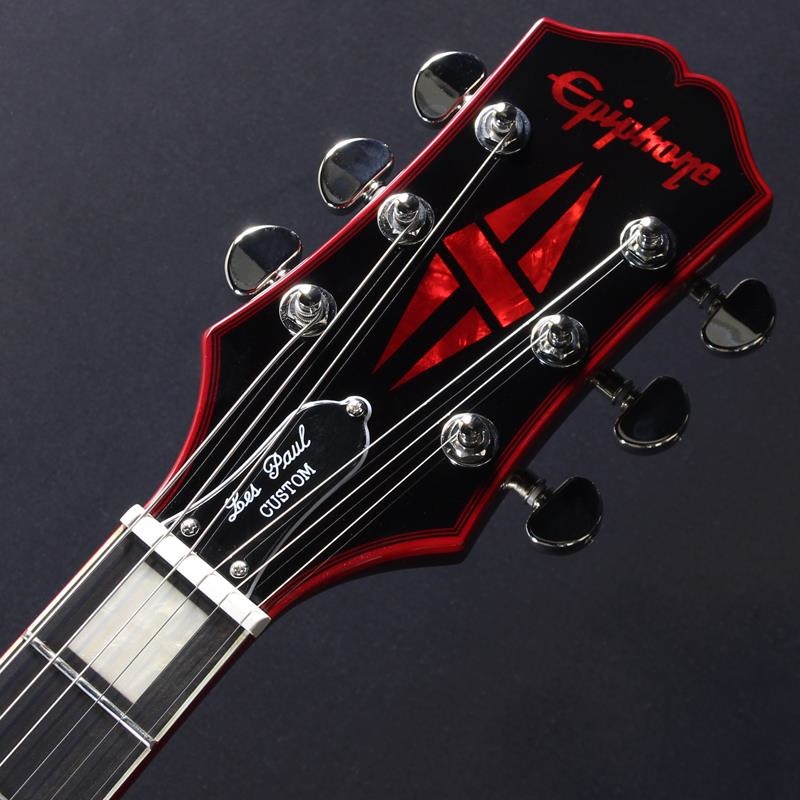 Epiphone Les Paul Custom Widow (Red Burst)【Epiphoneピックケースプレゼント】 画像4