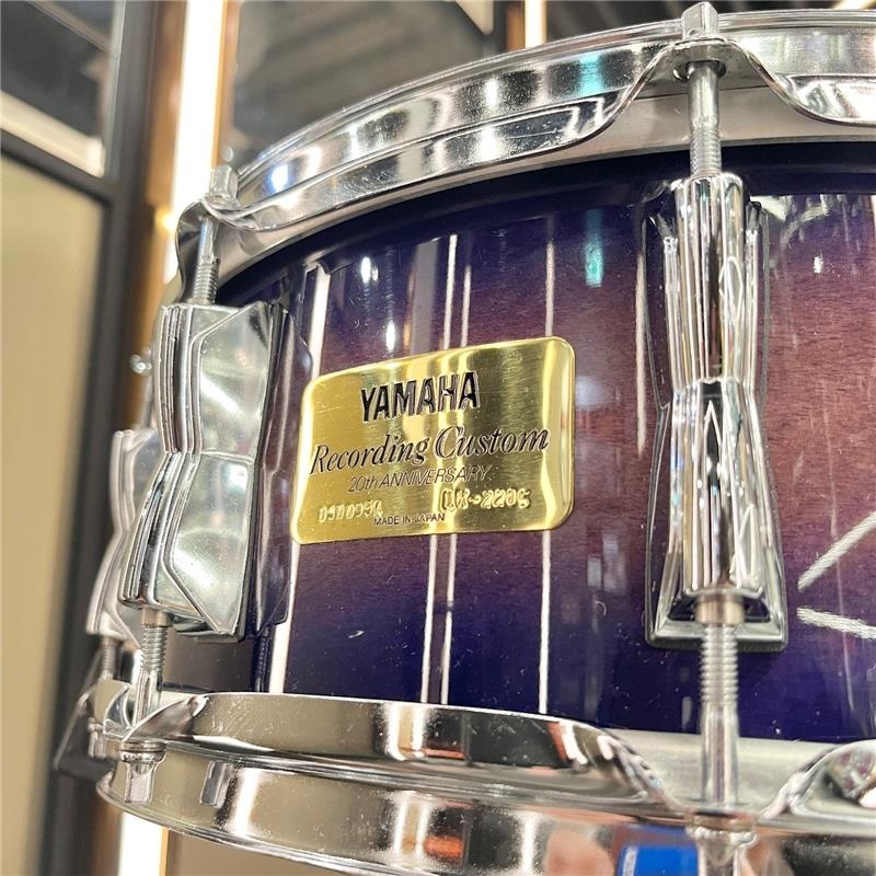 YAMAHA USED 中古 Recording Custom 20th Anniversary Snare Drum 14×5.5 [Made in Japan /Purple Burst] 画像1