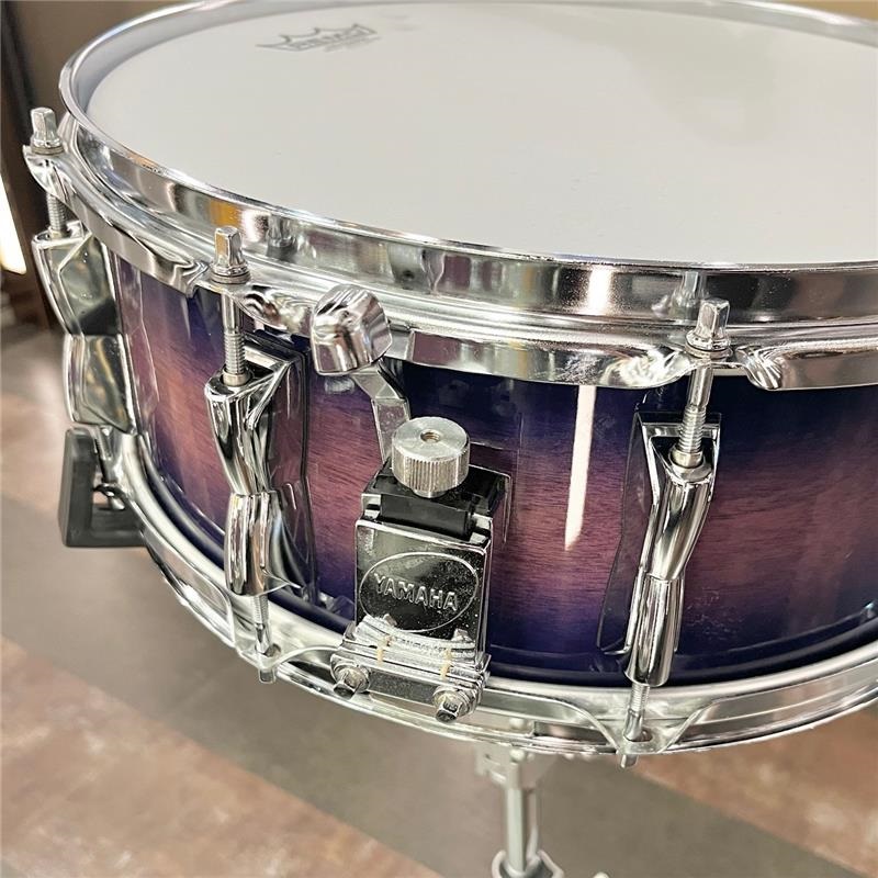 YAMAHA USED 中古 Recording Custom 20th Anniversary Snare Drum 14×5.5 [Made in Japan /Purple Burst] 画像2