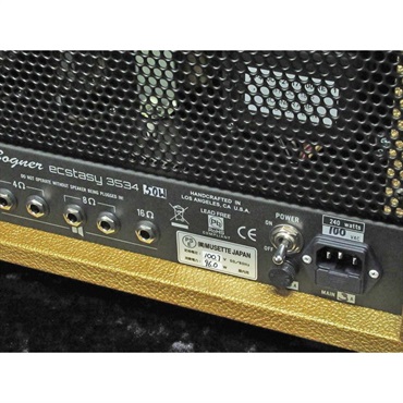 Bogner 【New Version】Ecstasy 3534 / 50W [Gold Tolex/Salt & Pepper/Gold Piping]（ボグナー） 画像6