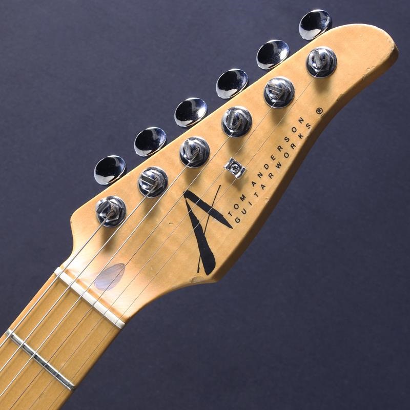 Tom Anderson 【イケベ大阪特売品！】USED 中古 Drop Top Classic Quilted Maple Top on Basswood (Translucent Yellow with Binding) #7-25-97N 画像4