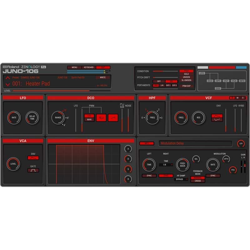 Roland JUNO-106 Model Expansion [Lifetime Key] (ローランド)(ソフトシンセ)(オンライン納品) 画像1