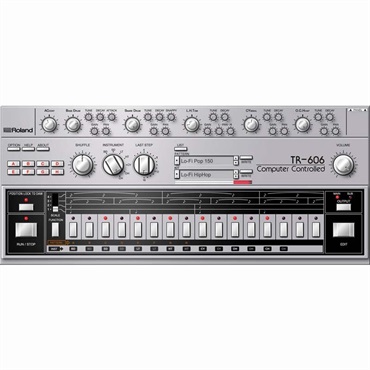 Roland TR-606 Software Rhythm Composer [Lifetime Key] (ローランド)(ソフトシンセ)(オンライン納品) 画像1