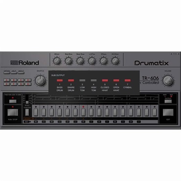 Roland TR-606 Software Rhythm Composer [Lifetime Key] (ローランド)(ソフトシンセ)(オンライン納品) 画像4