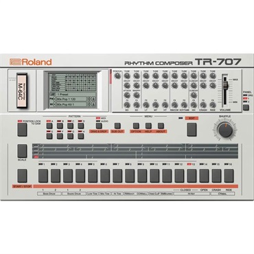 Roland TR-707 Software Rhythm Composer [Lifetime Key] (ローランド)(ソフトシンセ)(オンライン納品) 画像3