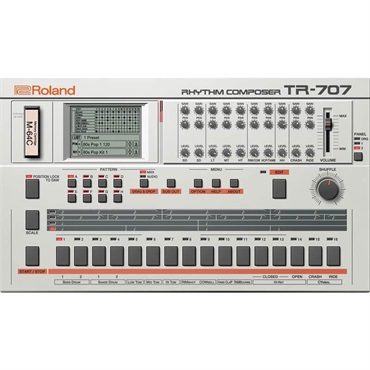 Roland TR-707 Software Rhythm Composer [Lifetime Key] (ローランド)(ソフトシンセ)(オンライン納品) 画像4