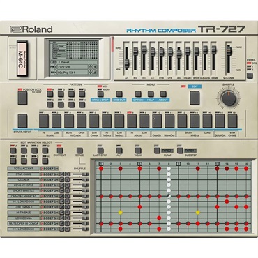 Roland TR-727 Software Rhythm Composer [Lifetime Key] (ローランド)(ソフトシンセ)(オンライン納品) 画像6
