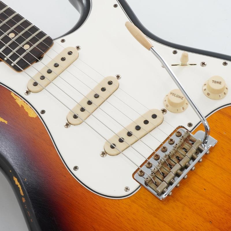 Fender Custom Shop USED 中古 1961 Stratocaster Relic Ash Body（Faded 3 Tone Sunburst/R）[SN. R100369] 画像8