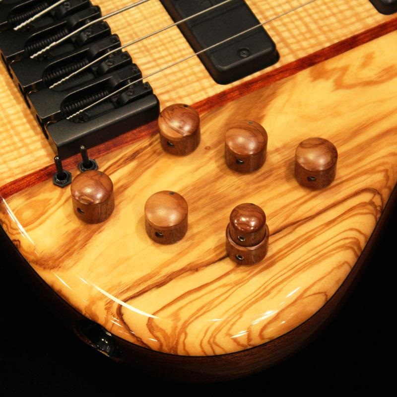 Miura Guitars U.S.A. USED 中古 MB-R 6st Custom (Olive Top & Back) NAMM '17 画像4