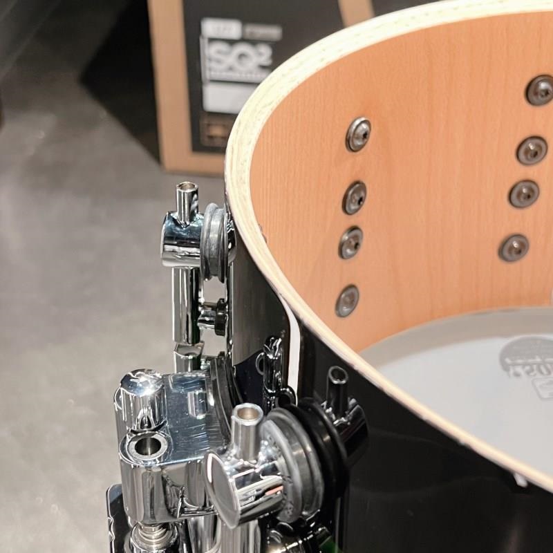 SONOR USED 中古品 SQ2 System Snare Drum - Beech Heavy 14×7 - Green Tribal Stripe 【特注品】 画像4