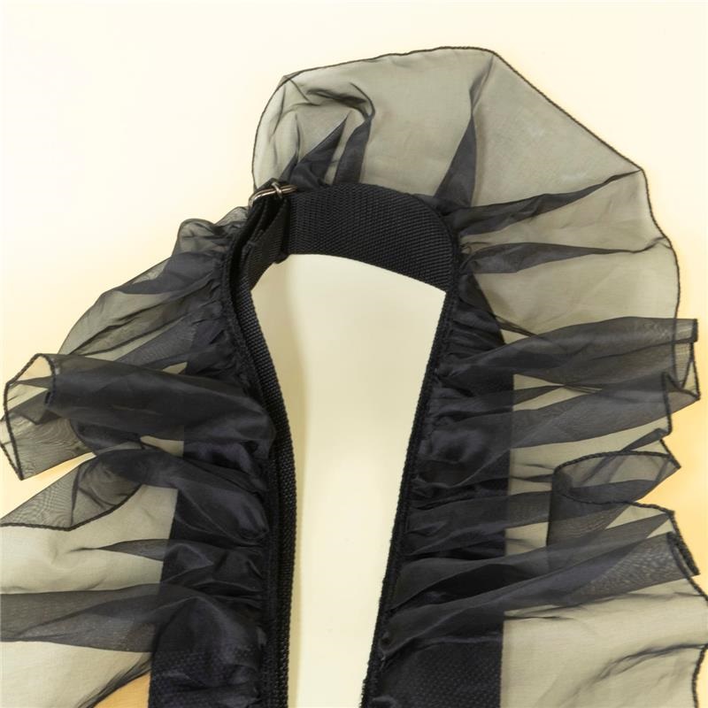 tsundrum_chan 黒フリルギターストラップ 画像3